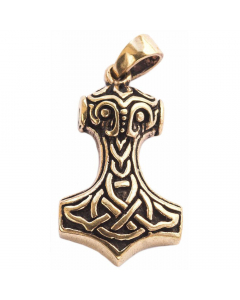 Anhänger Hammer des Thor, Mjölnir  Wikinger Bronze Schmuck Viking