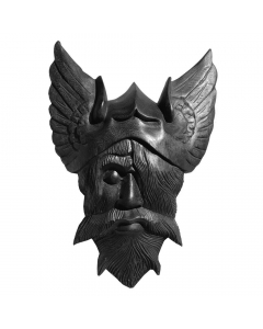 Wandschmuck Odin Wandbild Holz Wikinger Gott Viking Wotan geschnitztes Ornament