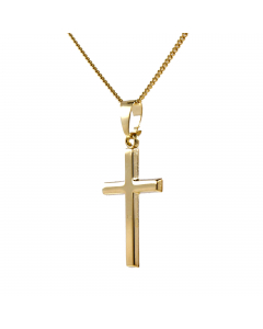 Anhänger Kreuz 333 - 8 Karat Gold Juwelier Qualität