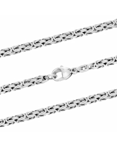 Königskette Halskette oder Armband Breite 3,5 mm - massiv 925 Sterlingsilber Auswahl