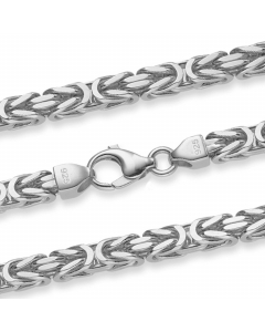 Königskette Halskette oder Armband Breite 8,3 mm - massiv 925 Sterlingsilber Auswahl