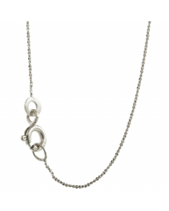 1,4 mm 42 cm Silber Halskette Criss-Cross Kette massiv 925 Sterlingsilber hochwertige Silberkette 2,5 g