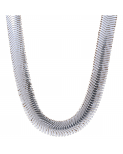 Schlangenkette Halskette Breite 6,3 mm - 925 Sterlingsilber Auswahl