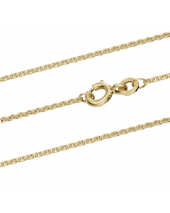 Echt Goldkette Ankerkette rund Breite 1,3 mm - 333-8 Karat Gold