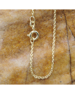 1,5 mm 36 cm 333 - 8 Karat Gold Halskette Ankerkette rund massiv Gold hochwertige Goldkette  2 g