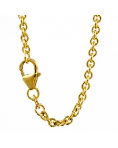 Goldkette Ankerkette rund Halskette Breite 2,4 mm - 333 - 8 Karat Gold