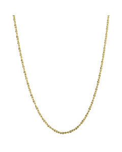 0,7 mm 50 cm 333 - 8 Karat Gold Halskette Criss-Cross Kette massiv Gold hochwertige Goldkette  0,88 g
