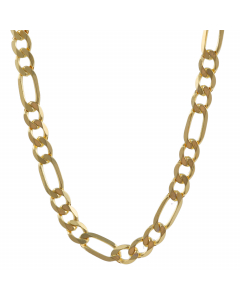 Goldkette Figarokette Länge 45cm - Breite 3,1mm - 333-8 Karat Gold