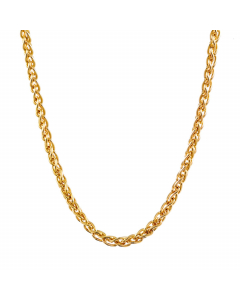 1,3 mm 333 - 8 Karat Gold Halskette Zopfkette massiv Gold hochwertige Goldkette  - Länge nach Wahl