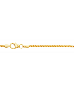 1,5 mm 45 cm 333 - 8 Karat Gold Halskette Bingokette massiv Gold hochwertige Goldkette  5,7 g