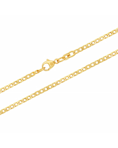 Goldkette Panzerkette Breite 2,1mm weit - 333-8 Karat Gold