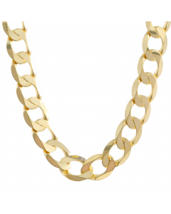 Goldkette Panzerkette Halskette Breite 5,0 mm weit 333 - 8 Karat Gold