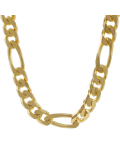 Goldkette Figarokette Länge 50cm - Breite 4,3mm - 333-8 Karat Gold