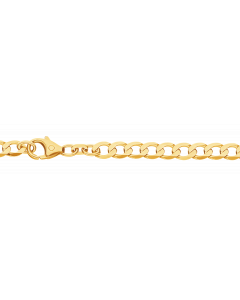 Goldkette Panzerkette Länge 60cm - Breite 5,8mm - 333-8 Karat Gold