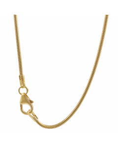 Goldkette Schlangenkette Länge 38cm - Breite 1,2mm - 333-8 Karat Gold