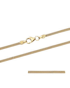 454.95 Schlangenkette Halskette Breite 1,9 mm - 333 - 8 Karat Gold Auswahl 907.P003.42019-SET Goldketten