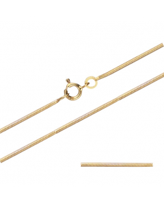 262.95 Schlangenkette Halskette Breite 1,1 mm - 333 - 8 Karat Gold Auswahl 907.P003.44011-SET Goldketten