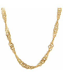 Goldkette Singapurkette Länge 42cm - Breite 1,8mm - 333-8 Karat Gold