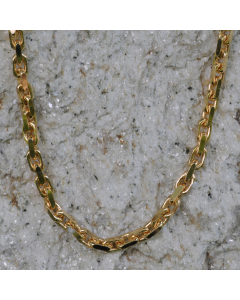 Ankerkette diamantiert Länge 45cm - Breite 2,0mm - 333-8 Karat Gold