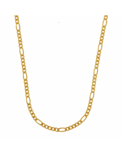 Goldkette Figarokette Länge 38cm - Breite 1,5mm - 333-8 Karat Gold