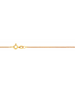 Goldkette Venezianerkette Länge 45cm - Breite 0,8mm - 333-8 Karat Gold