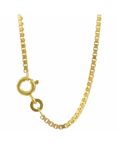 Goldkette Venezianerkette Länge 40cm - Breite 1,4mm - 333-8 Karat Gold