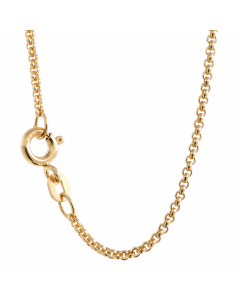 Goldkette Erbskette Länge 45cm - Breite 1,5mm - 585-14 Karat Gold