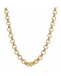 2,5 mm 585 - 14 Karat Gold Halskette Erbskette massiv Gold hochwertige Goldkette  - Länge nach Wahl