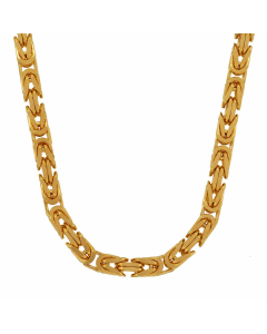 3,2 mm 750 - 18  Karat Gold Halskette Königskette massiv Gold hochwertige Goldkette  - Länge nach Wahl
