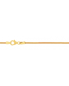 1,8 mm 50 cm 585 - 14 Karat Gold Halskette Bingokette massiv Gold hochwertige Goldkette  11 g