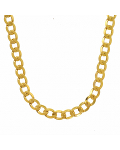 Goldkette Panzerkette Breite 3,9mm - 585-14 Karat Gold