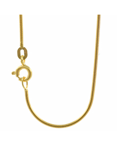 Goldkette Schlangenkette Länge 38cm - Breite 1,1mm - 585-14 Karat Gold