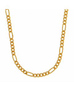 Goldkette Figarokette Länge 55cm - Breite 1,9mm - 585-14 Karat Gold