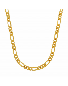 Goldkette Figarokette Länge 36cm - Breite 2,2mm - 585-14 Karat Gold