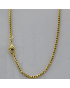 1,5 mm 40 cm 585 - 14 Karat Gold Halskette Venezianerkette massiv Gold hochwertige Goldkette  5,5 g