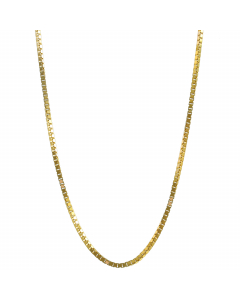 0,7 mm 40 cm 585 - 14 Karat Gold Halskette Venezianerkette massiv Gold hochwertige Goldkette  1,6 g