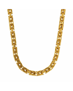 2,8 mm 50 cm 750 - 18 Karat Gelbgold Königskette massiv Gold hochwertige Halskette 33 g
