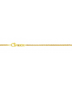 1,7 mm 18,5 cm 750 - 18 Karat Gold Armkette Zopfkette massiv Gold hochwertige Goldkette 2,6 g