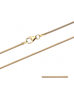 Goldkette Schlangenkette Länge 40cm - Breite 1,2mm - 750-18 Karat Gold