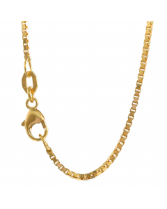 Goldkette Venezianerkette Halskette Breite 1,2 mm - 750-18 Karat Gold