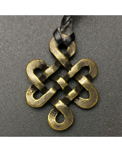 Shrivatsa aus Bronze Anhänger Schmuck - Keltische Knoten