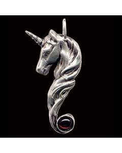 Einhorn Anhänger Schmuck - Einhorn - 42x24mm