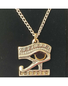 Auge des Horus Anhänger Schmuck - Ägyptisch , Horusauge + Kette - 24x22mm