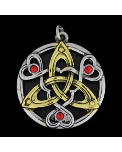 Talisman des Cu Chulainn Mythische Kelten Knoten Schmuck Anhänger Amulett