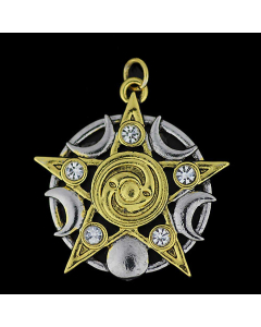 Stern von Skellig Mythische Kelten  Knoten Schmuck Anhänger Amulette Talisman