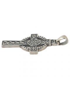 kelt. Kreuz Schmuck Anhänger 925er Silber - Kreuze - 19x37mm