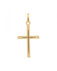 Anhänger Kreuz 333 8K Gold