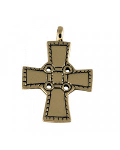 Wikingerkreuz klein Schmuck Anhänger Bronze - Kreuze - 25x16mm