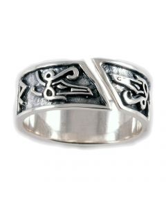 Runenring groß 925er Silber Sterlingsilber verstellbar Größe “groß” ca. 60-70