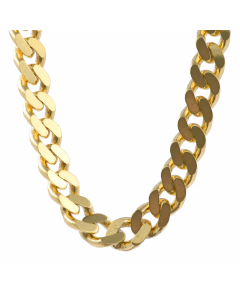 Goldkette Panzerkette Halskette Breite 4,5 mm massiv 333 -8 Karat Gold